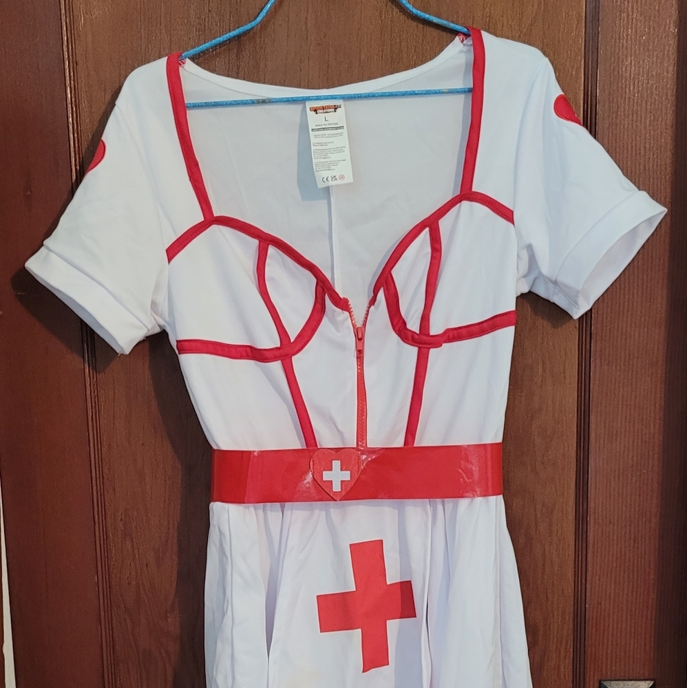 Halloween Nurse Costume Size Large